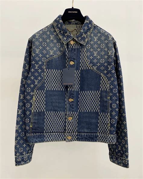 giacca jeans louis vuitton|louis vuitton denim jacket.